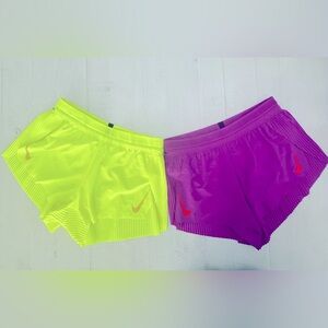 Nike Aeroswift Racing Womens Shorts  XS Lot/Bundle